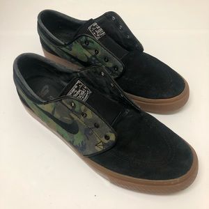 Nike Stefan Janoski Skate Shoes - Camo - Men’s 12